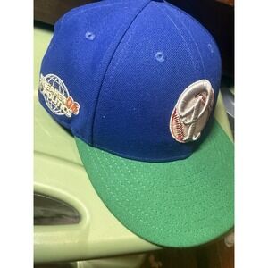 Sneaker Politics Men 7 3/4 Phillies 59Fifty New Era Fitted Cap 2006 Blue Green